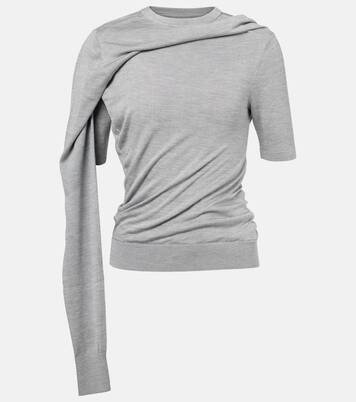 Top aus Seiden-Jersey | Acne Studios