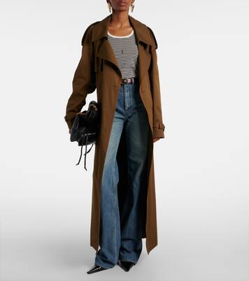 Top Cassandre aus Baumwoll-Jersey | Saint Laurent