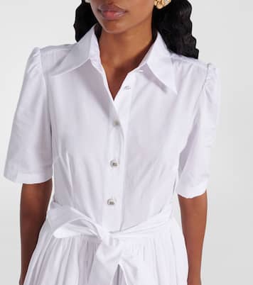 Hemdblusenkleid aus Baumwollpopeline | Dolce&Gabbana