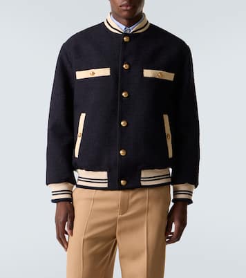 Tweed bomber jacket | Valentino