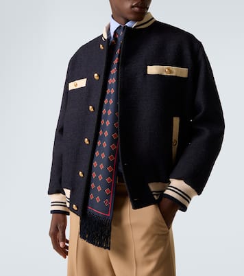 Tweed bomber jacket | Valentino