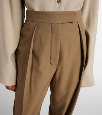 Gerade High-Rise-Hose | Ferragamo