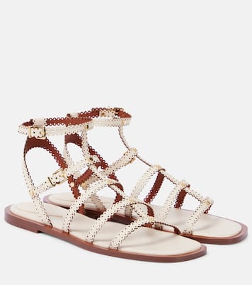Goldie leather sandals | Zimmermann
