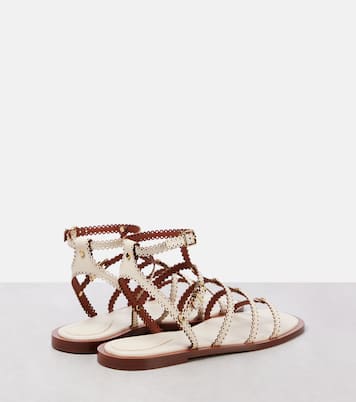 Goldie leather sandals | Zimmermann
