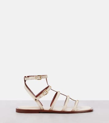 Goldie leather sandals | Zimmermann