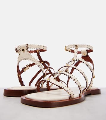 Goldie leather sandals | Zimmermann