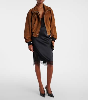 Chaqueta bomber Briar de ante | Nour Hammour
