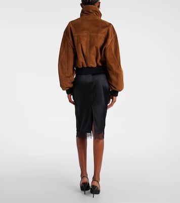 Chaqueta bomber Briar de ante | Nour Hammour