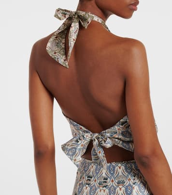 Top Annet imprimé en soie | Loro Piana