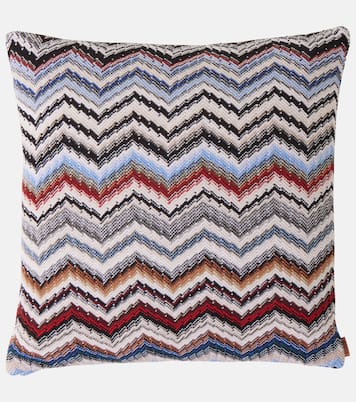 Colorado Zigzag wool, cotton, and alpaca cushion | Missoni