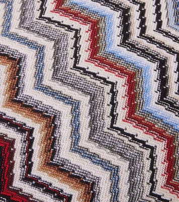 Colorado Zigzag wool, cotton, and alpaca cushion | Missoni