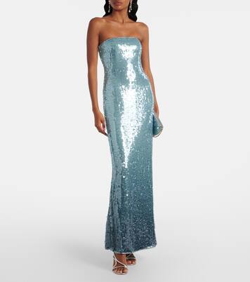 Robe longue Leilani à sequins | Simkhai