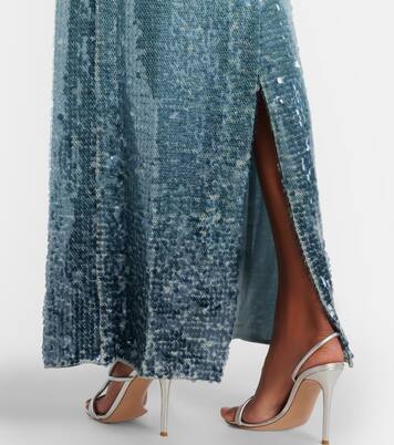 Robe longue Leilani à sequins | Simkhai