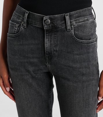 Cropped mid-rise slim jeans | AG Jeans