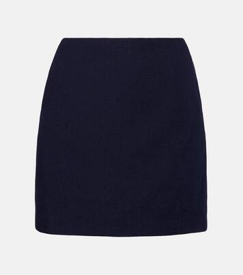 Minirock Jeanette aus Schurwolle | Tove