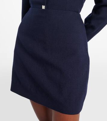 Minirock Jeanette aus Schurwolle | Tove