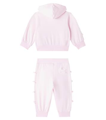 Baby jersey sweatshirt and sweatpants set  | Monnalisa
