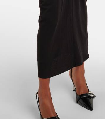 Robe longue en coton mélangé | Entire Studios