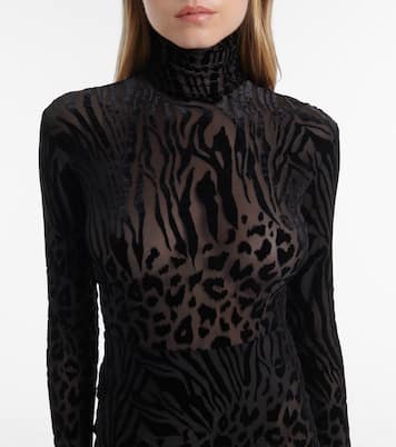 Robe longue imprimée | Alex Perry