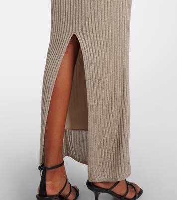 Maxikleid Monili aus Strick | Brunello Cucinelli