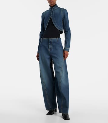 Mid-Rise Jeans  | Alaïa