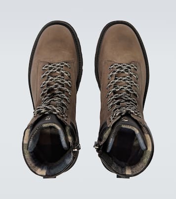 Botas con cordones Seoul de ante con piel | Bogner