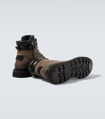 Botas con cordones Seoul de ante con piel | Bogner