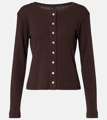 Cardigan aus Pointelle-Strick | Leset