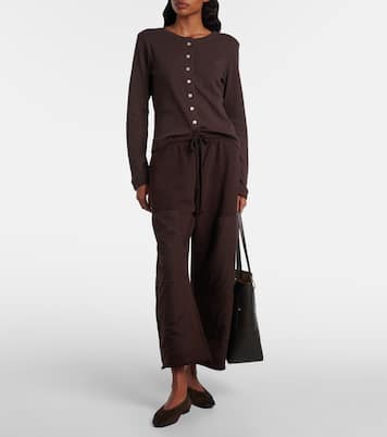 Cardigan aus Pointelle-Strick | Leset