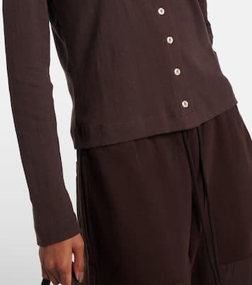 Cardigan aus Pointelle-Strick | Leset