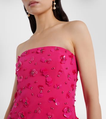 Verzierte Bustier-Robe Serafina | Simkhai