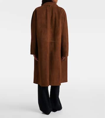 Serenis绒面革大衣 | The Row