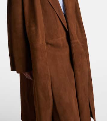 Serenis绒面革大衣 | The Row