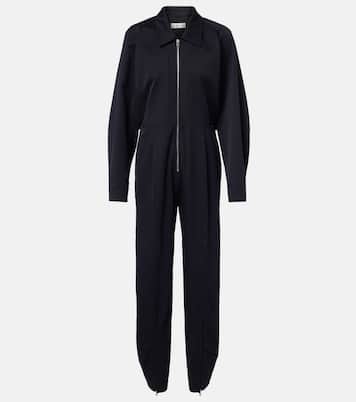 Combi-pantalon en laine mélangée | Victoria Beckham