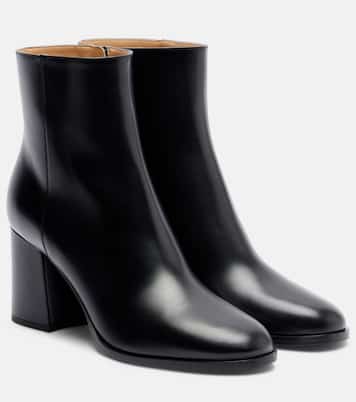 VLogo leather ankle boots | Valentino Garavani