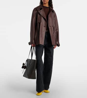 Cabas Puzzle Fold Medium en cuir | Loewe