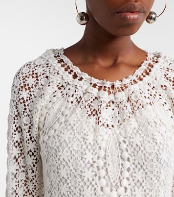 Maxikleid Hayra aus Guipure-Spitze | Isabel Marant