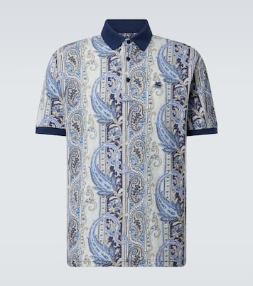 Paisley cotton polo shirt | Etro