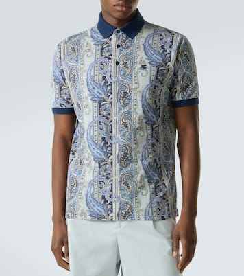 Paisley cotton polo shirt | Etro