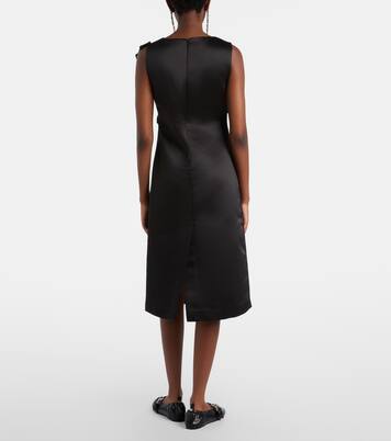 Cocktailkleid aus Satin | Ganni