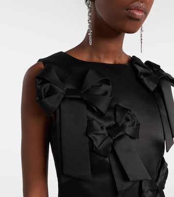 Cocktailkleid aus Satin | Ganni