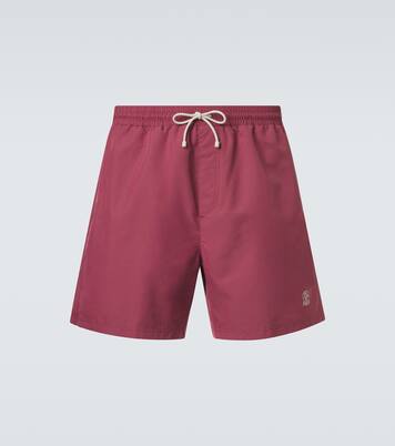 Short de bain à logo | Brunello Cucinelli