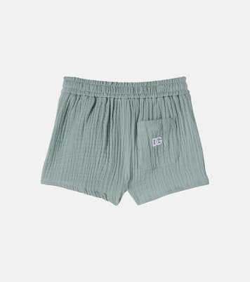 Bébé – Short DG en coton | Dolce&Gabbana Kids
