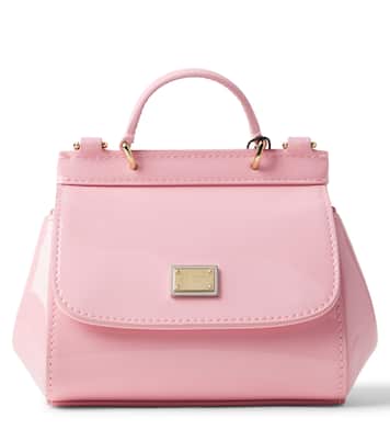 Sicily Mini patent leather tote bag | Dolce&Gabbana Kids