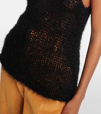 Nur open-knit silk and cashmere tank top | Gabriela Hearst