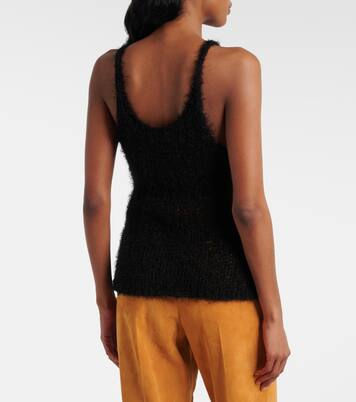 Nur open-knit silk and cashmere tank top | Gabriela Hearst