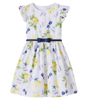 Robe imprimée en coton | Monnalisa