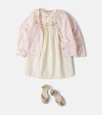 Lacey-Ann embroidered cotton dress | Bonpoint