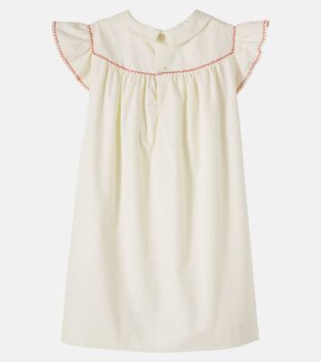 Lacey-Ann embroidered cotton dress | Bonpoint