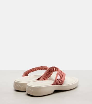 La Poolette crochet thong sandals | Chloé
